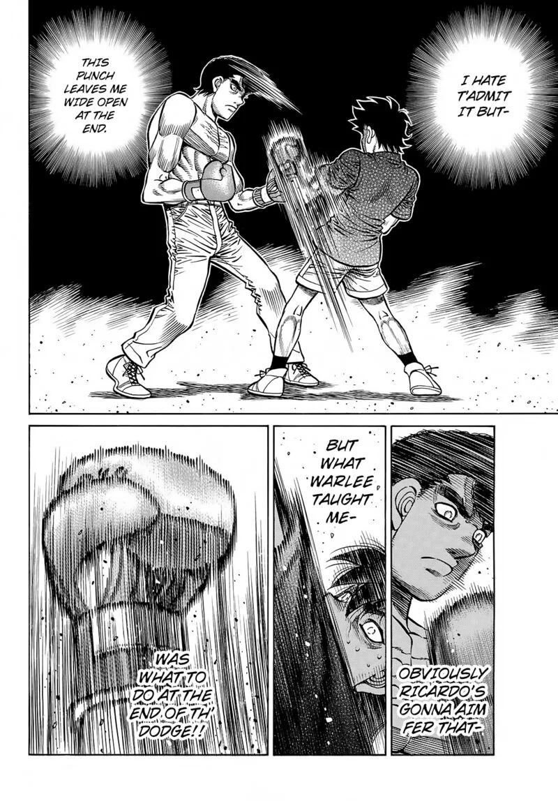 Hajime no Ippo Chapter 1425 page 4