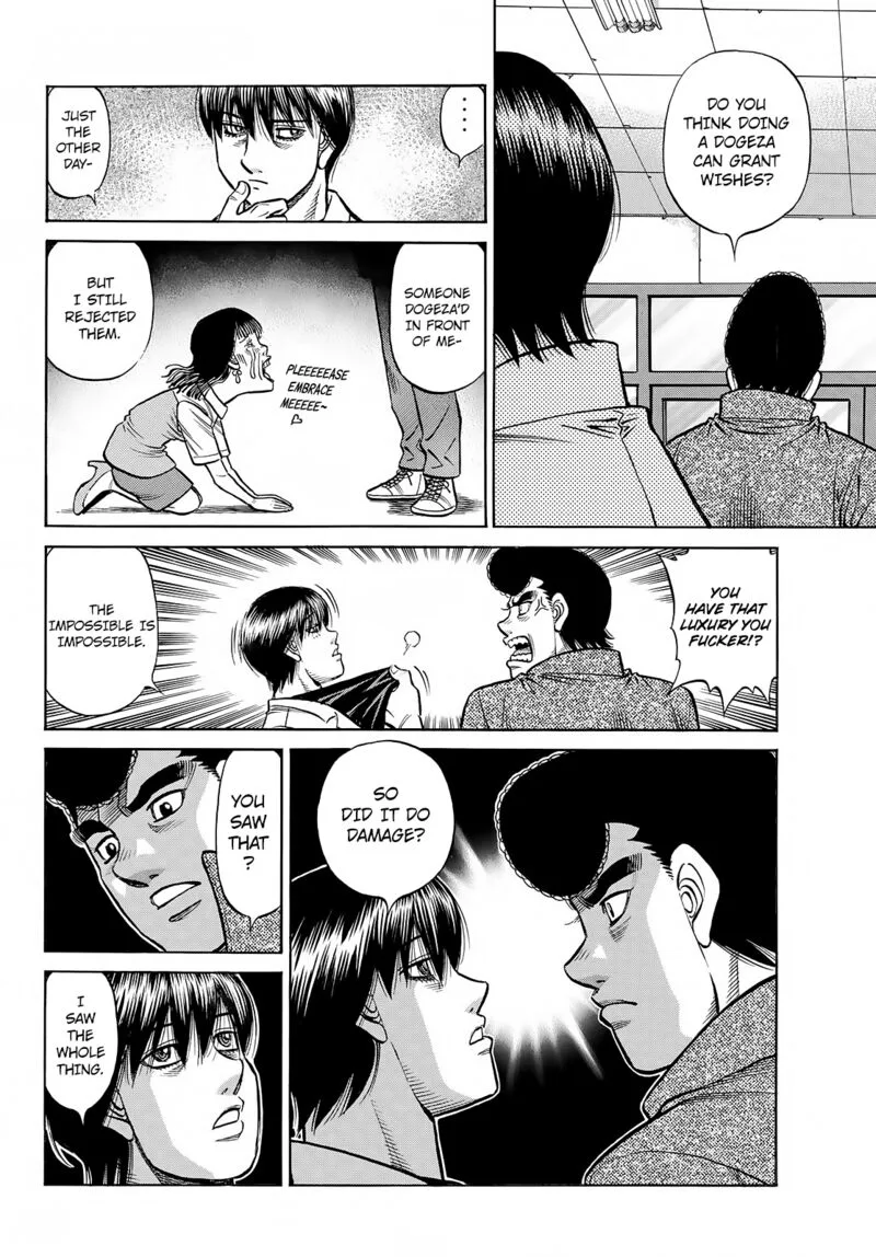 Hajime no Ippo Chapter 1425 page 14