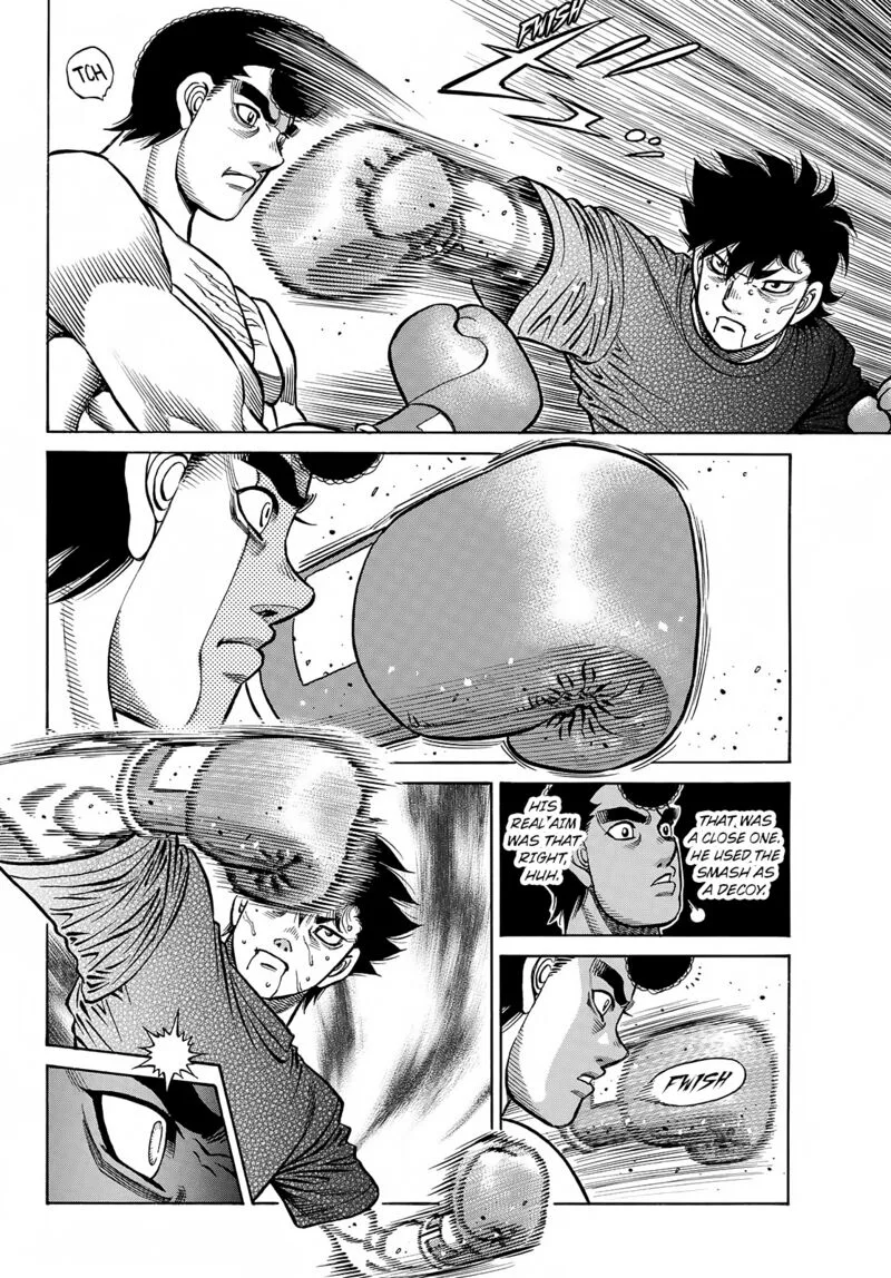 Hajime no Ippo Chapter 1425 page 6