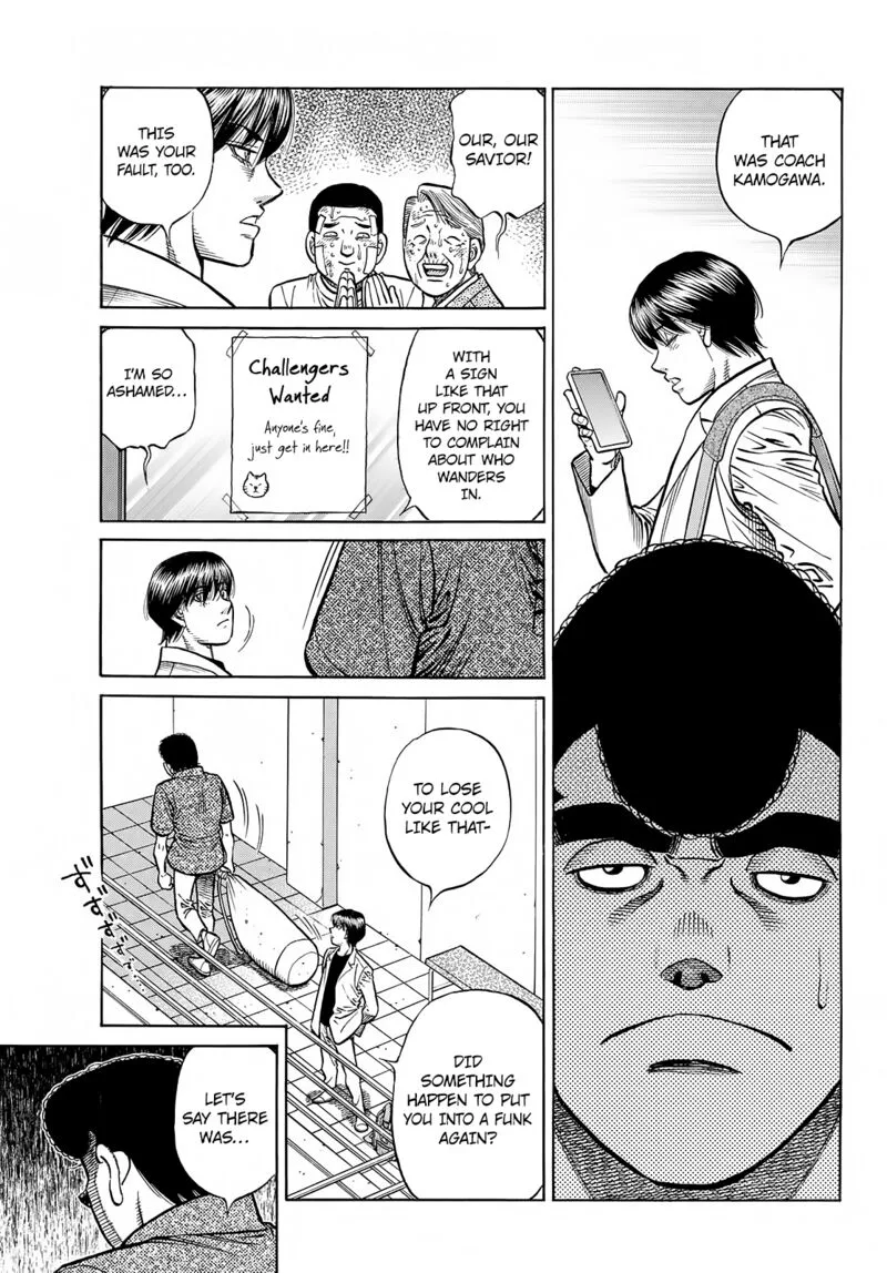 Hajime no Ippo Chapter 1425 page 13
