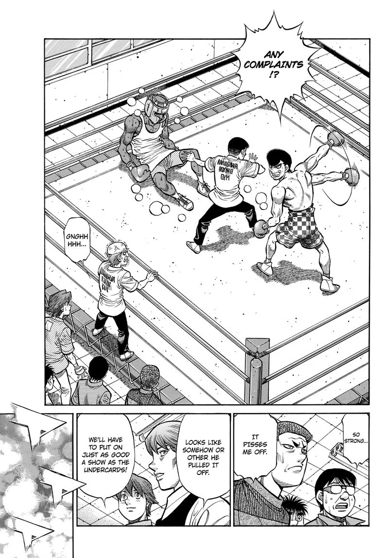 Hajime no Ippo Chapter 1426 page 7