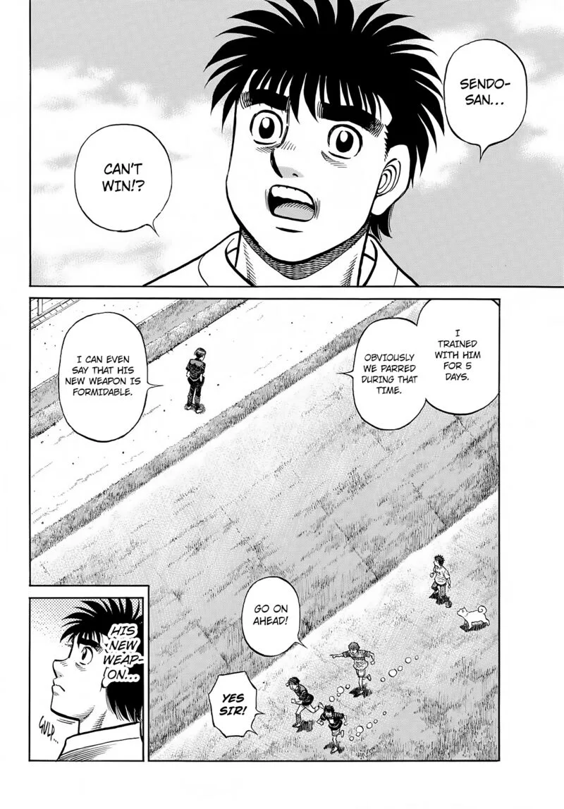 Hajime no Ippo Chapter 1427 page 2