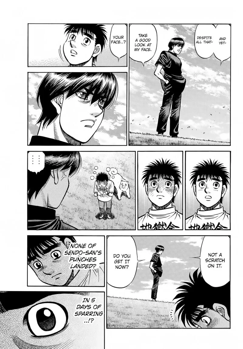 Hajime no Ippo Chapter 1427 page 3