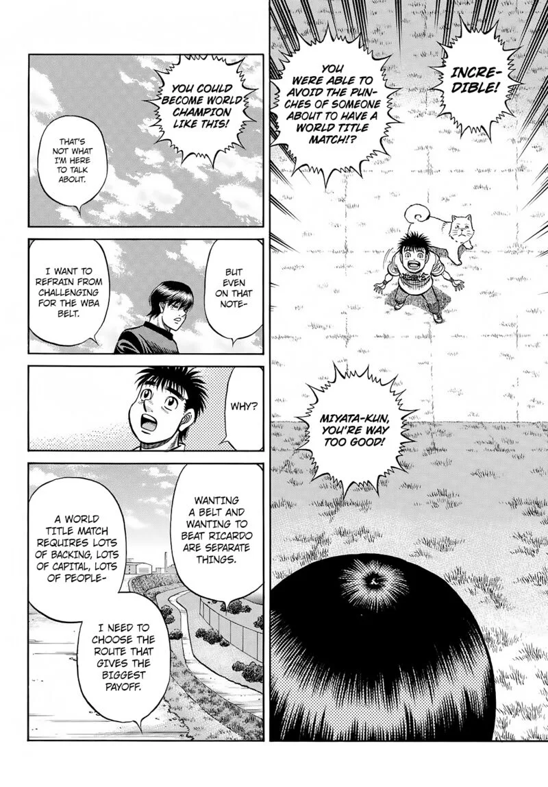 Hajime no Ippo Chapter 1427 page 4
