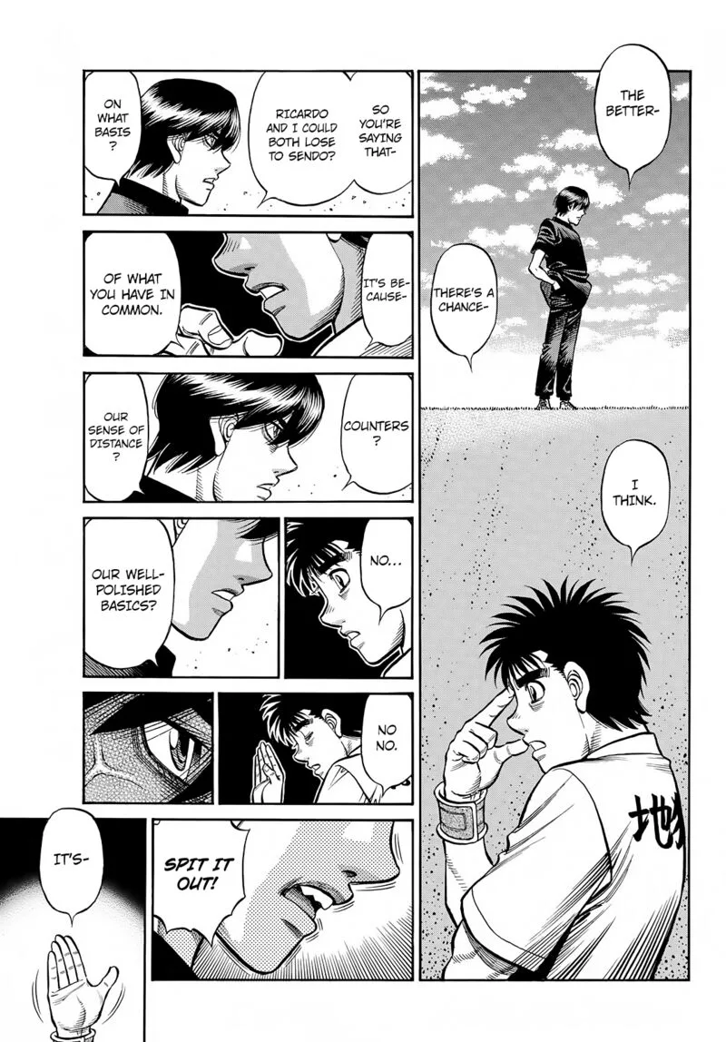 Hajime no Ippo Chapter 1427 page 7