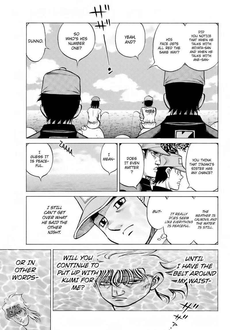 Hajime no Ippo Chapter 1428 page 5