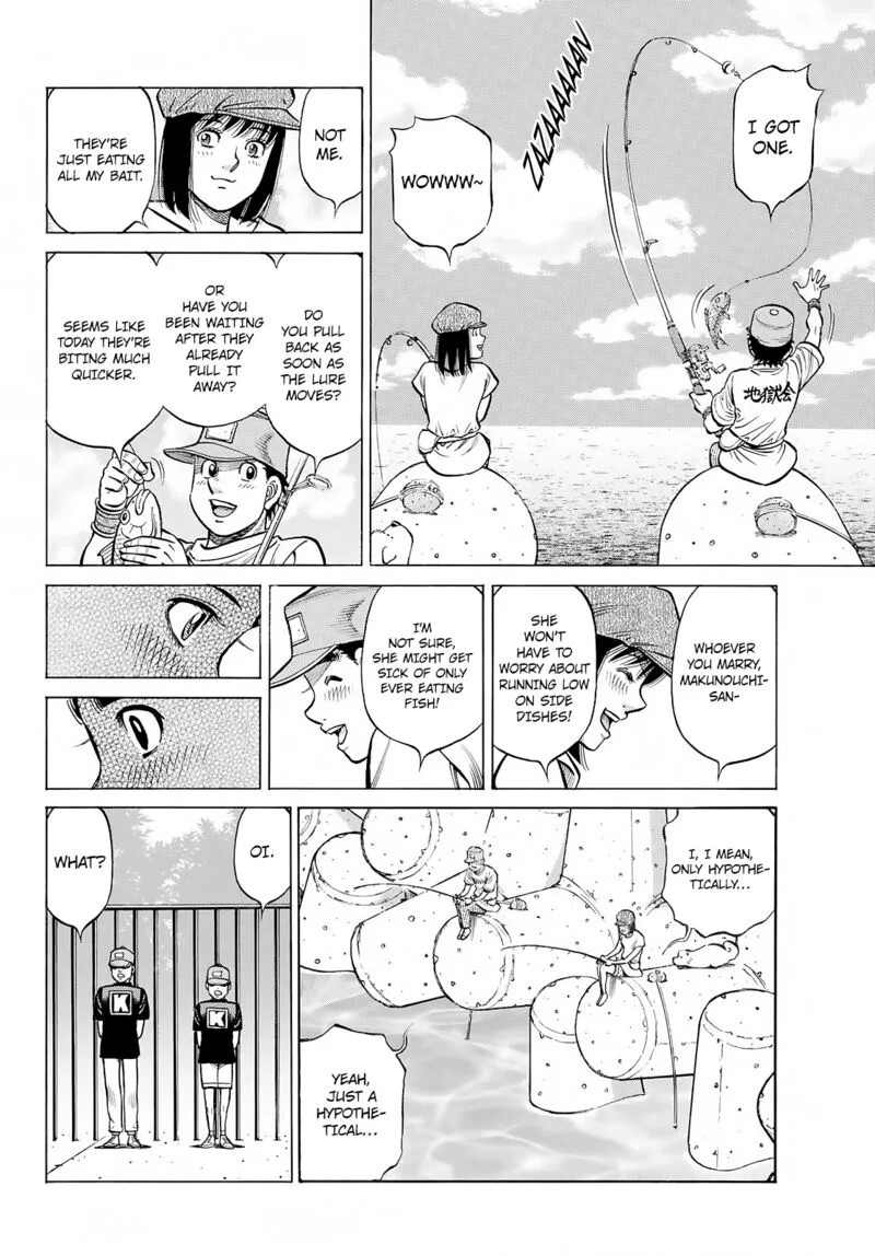 Hajime no Ippo Chapter 1428 page 4