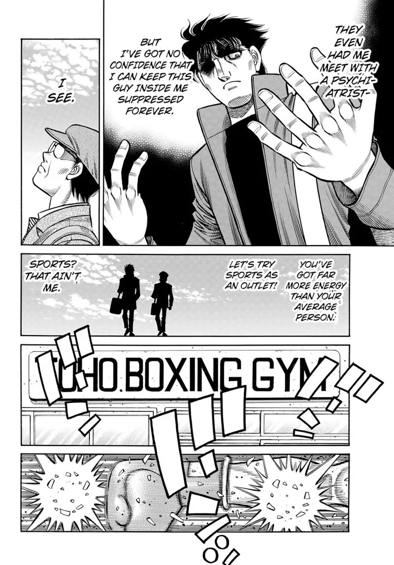 Hajime no Ippo Chapter 1431 page 4
