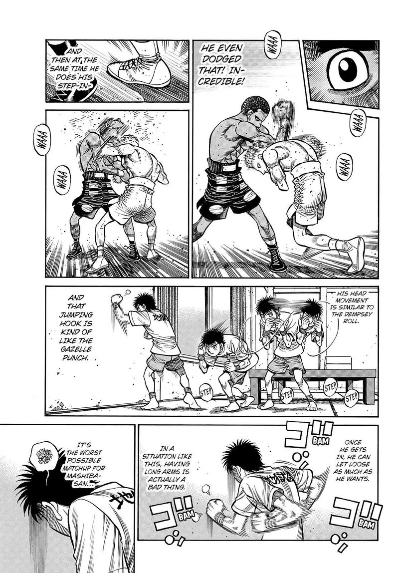 Hajime no Ippo Chapter 1432 page 5