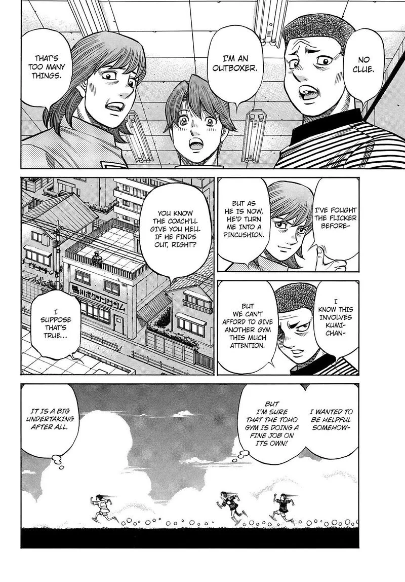 Hajime no Ippo Chapter 1432 page 14