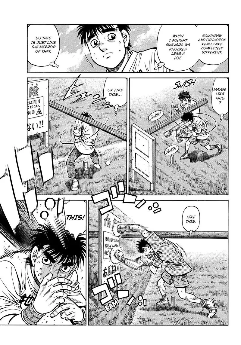 Hajime no Ippo Chapter 1433 page 14