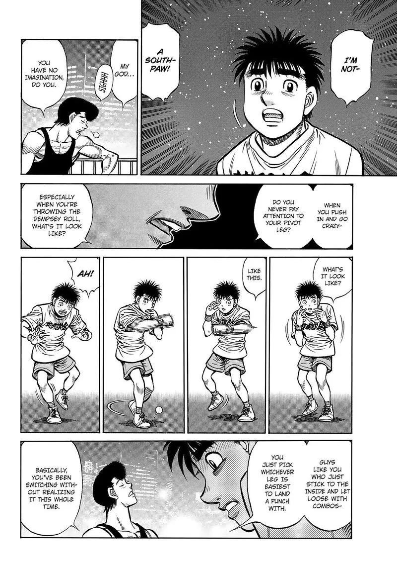 Hajime no Ippo Chapter 1433 page 2