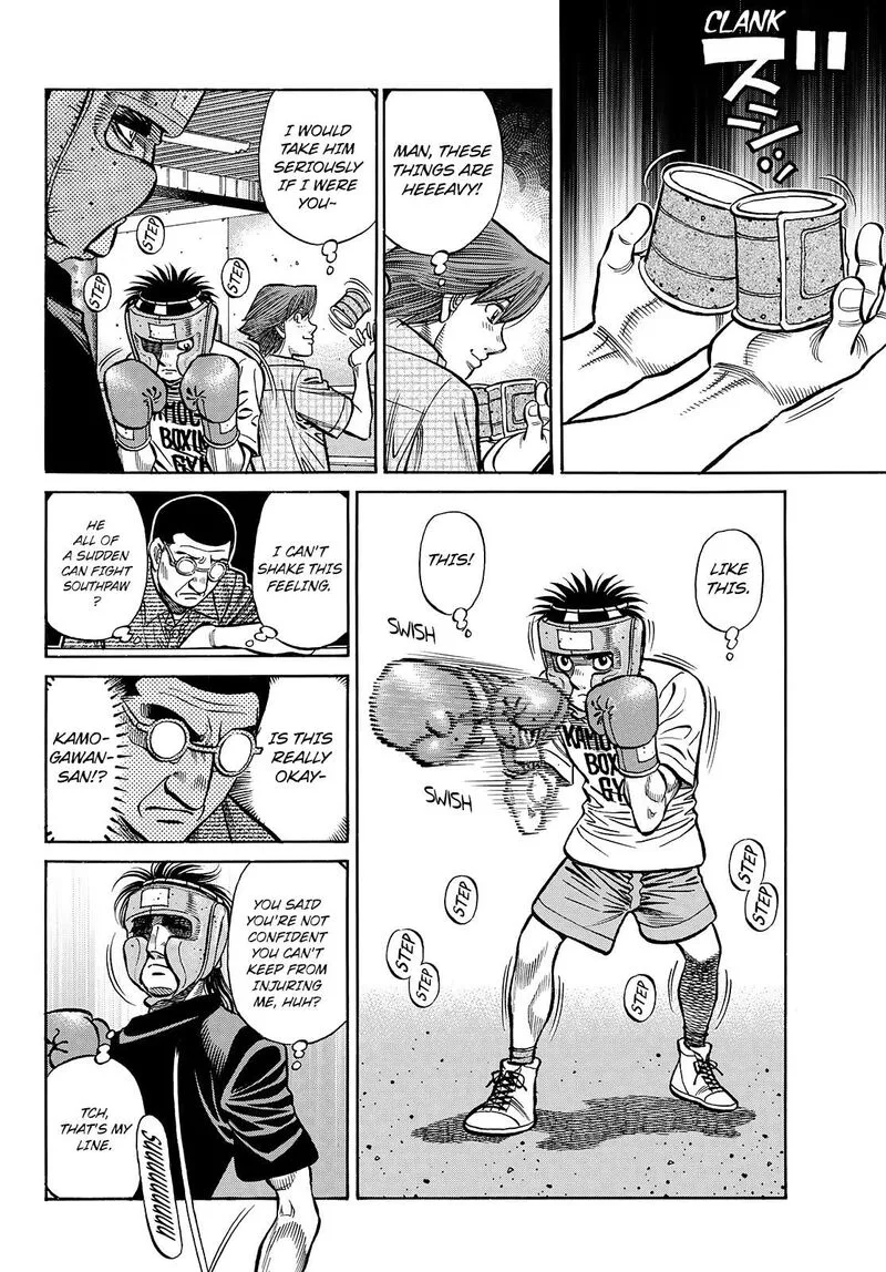 Hajime no Ippo Chapter 1435 page 3