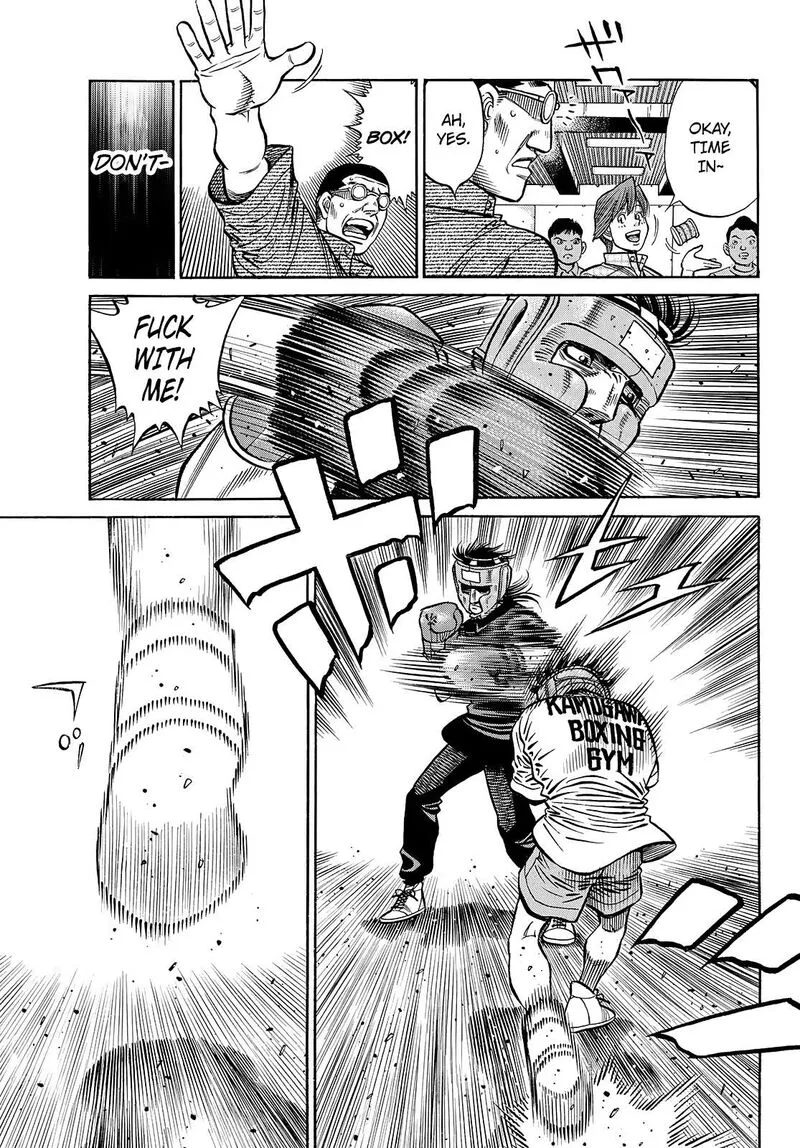 Hajime no Ippo Chapter 1435 page 12