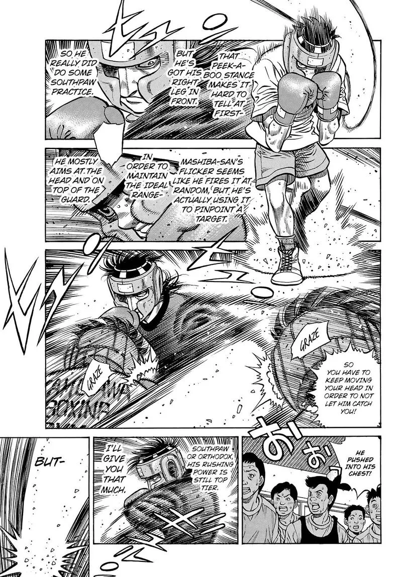 Hajime no Ippo Chapter 1435 page 6