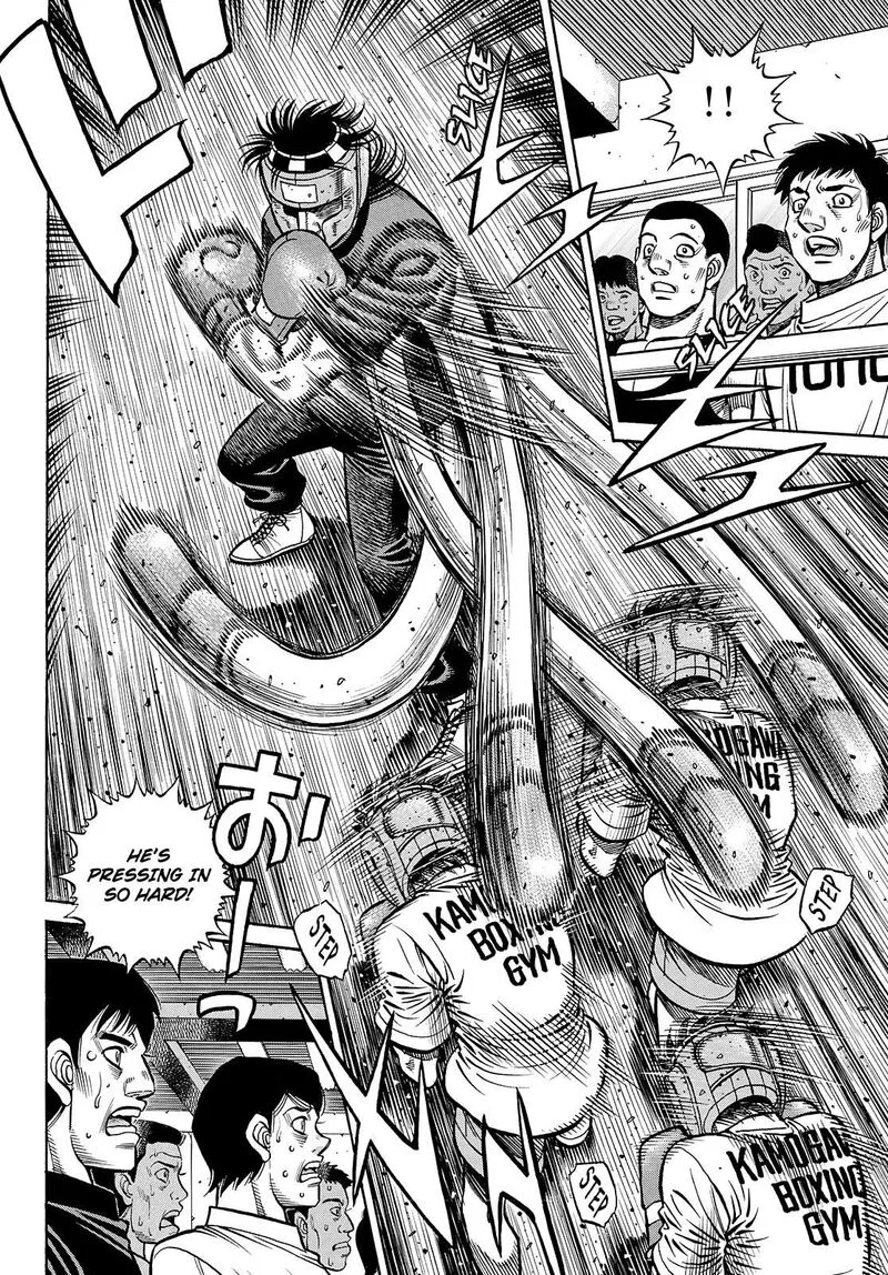 Hajime no Ippo Chapter 1435 page 5