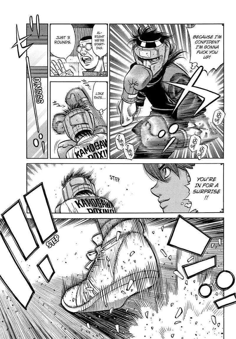 Hajime no Ippo Chapter 1435 page 4