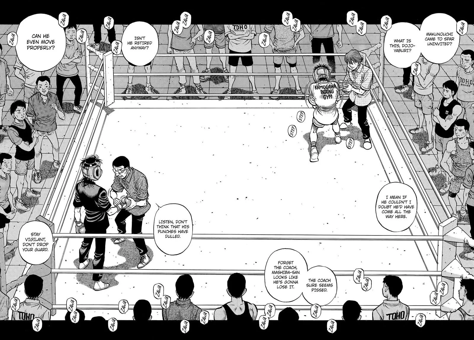 Hajime no Ippo Chapter 1435 page 2