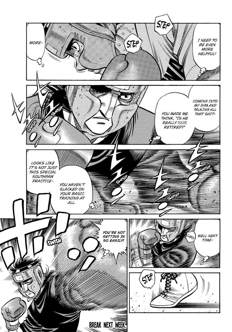 Hajime no Ippo Chapter 1436 page 6