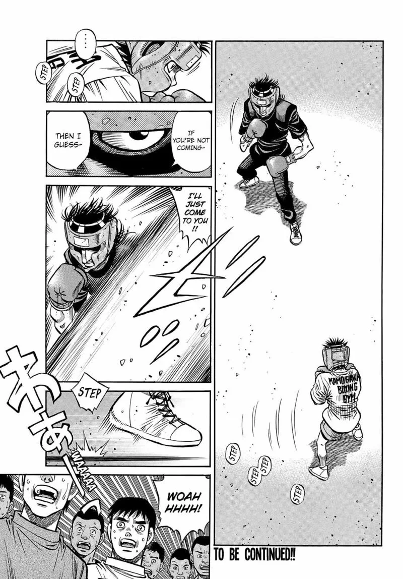 Hajime no Ippo Chapter 1437 page 13