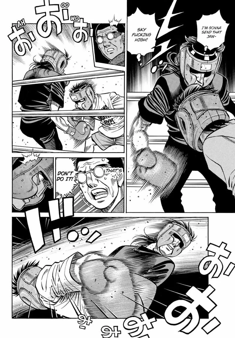 Hajime no Ippo Chapter 1437 page 8