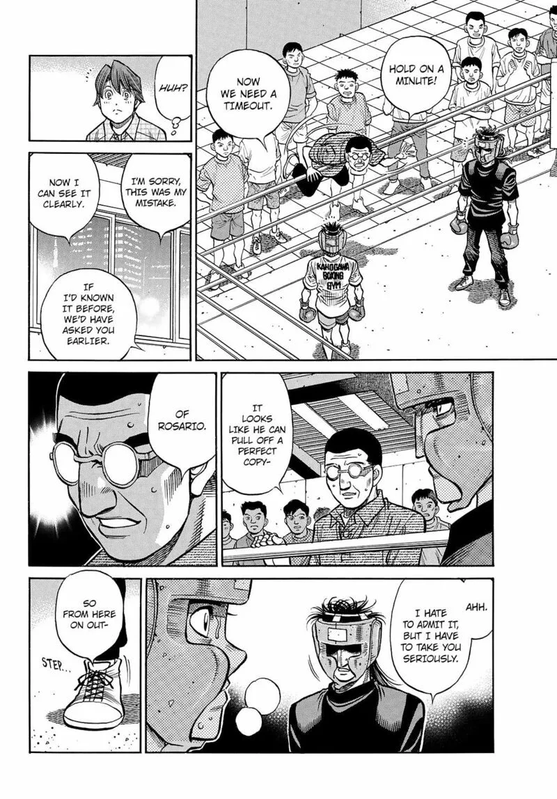 Hajime no Ippo Chapter 1437 page 10