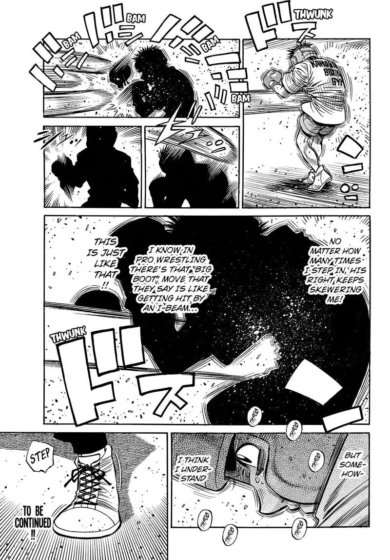 Hajime no Ippo Chapter 1438 page 7