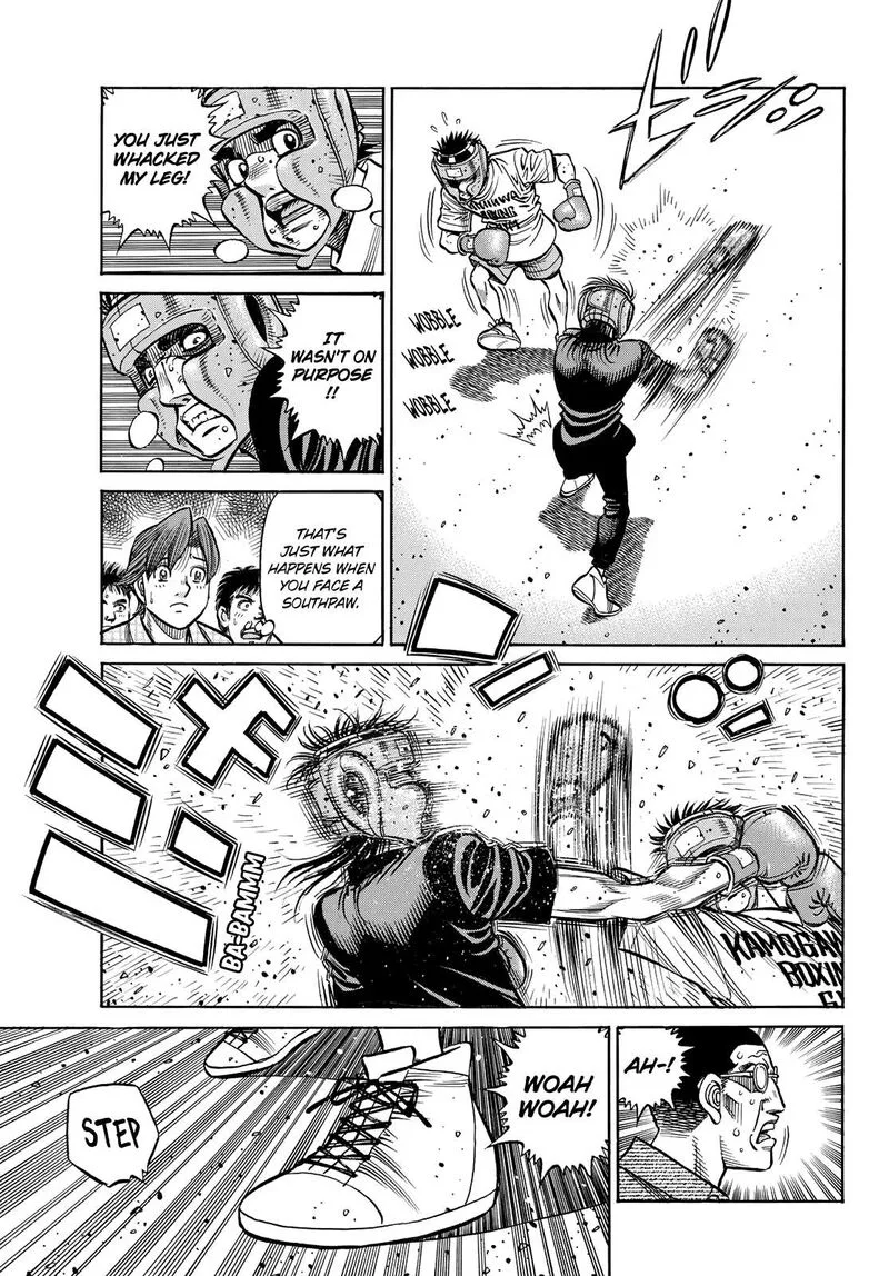 Hajime no Ippo Chapter 1439 page 13