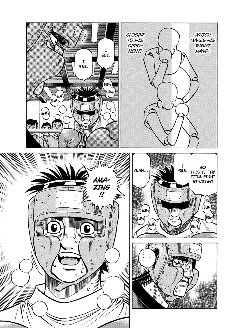 Hajime no Ippo Chapter 1439 page 3