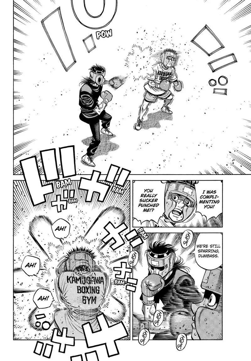 Hajime no Ippo Chapter 1439 page 4