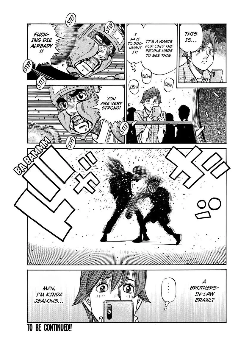 Hajime no Ippo Chapter 1439 page 15
