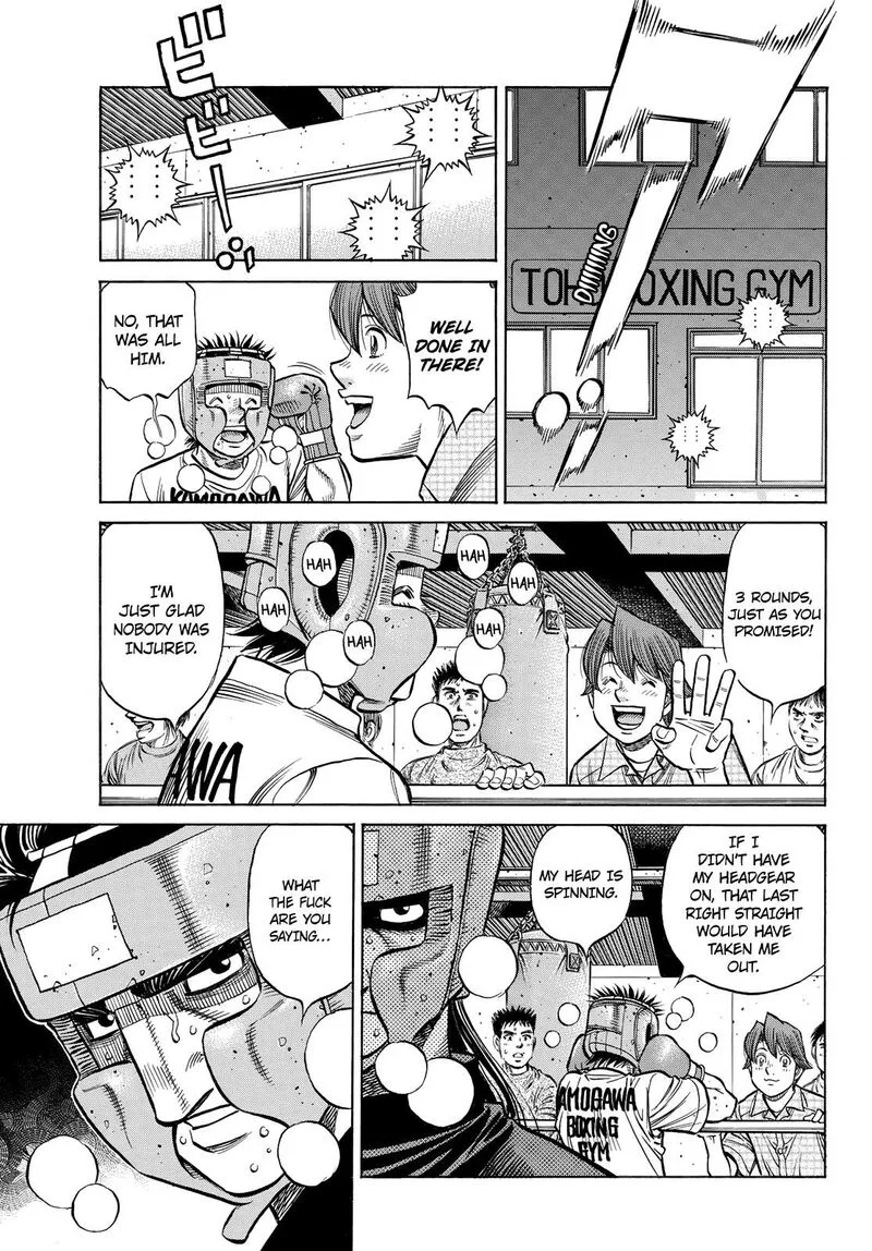 Hajime no Ippo Chapter 1439 page 7