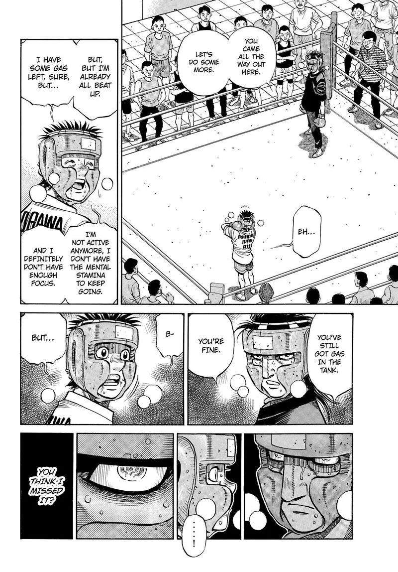 Hajime no Ippo Chapter 1439 page 8