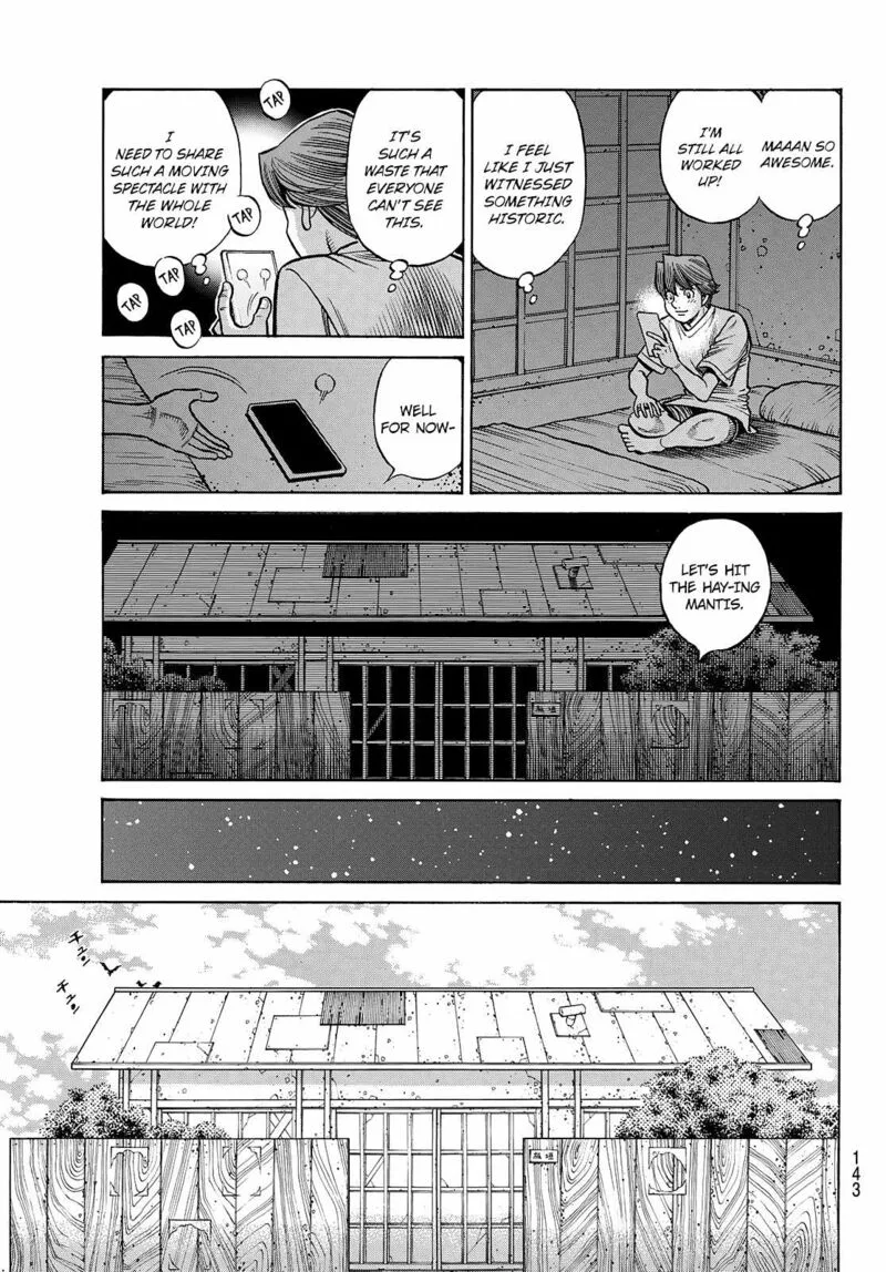 Hajime no Ippo Chapter 1440 page 16