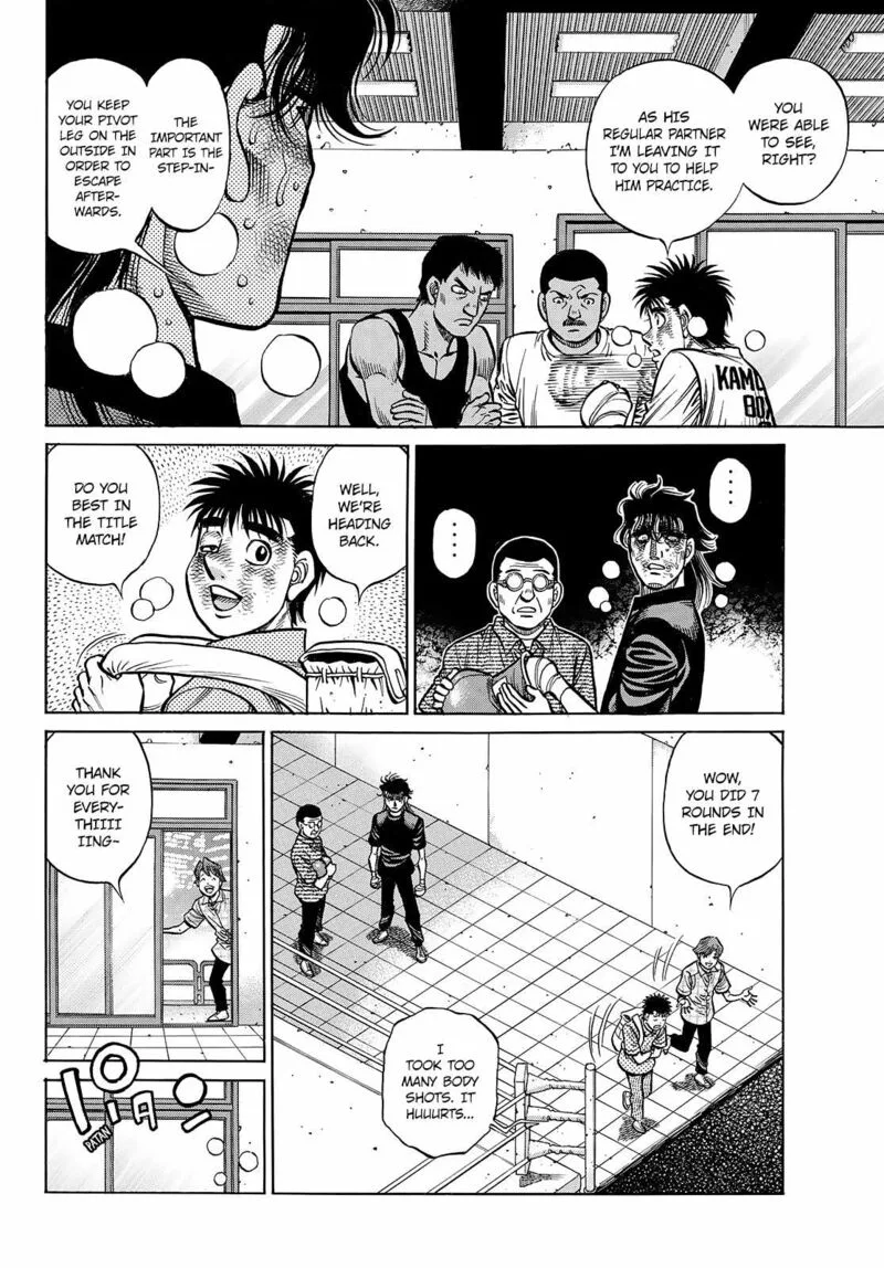 Hajime no Ippo Chapter 1440 page 7
