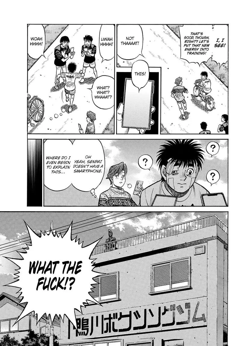 Hajime no Ippo Chapter 1441 page 3
