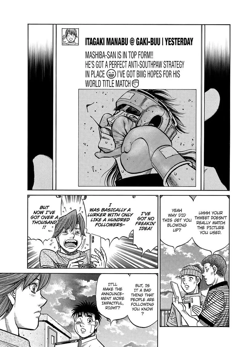 Hajime no Ippo Chapter 1441 page 5