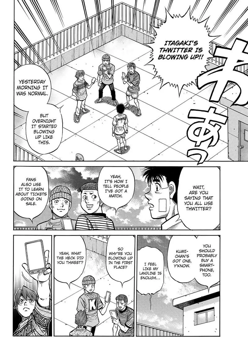 Hajime no Ippo Chapter 1441 page 4