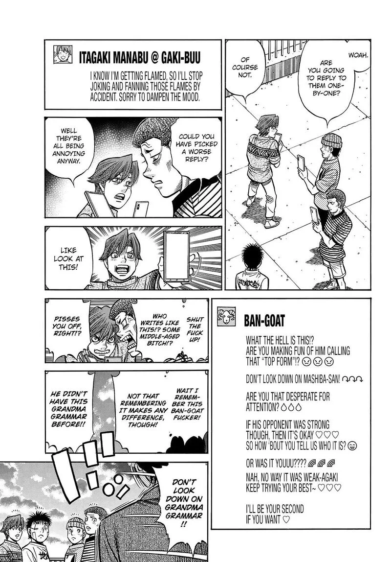 Hajime no Ippo Chapter 1441 page 7