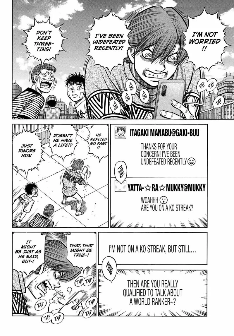 Hajime no Ippo Chapter 1442 page 4