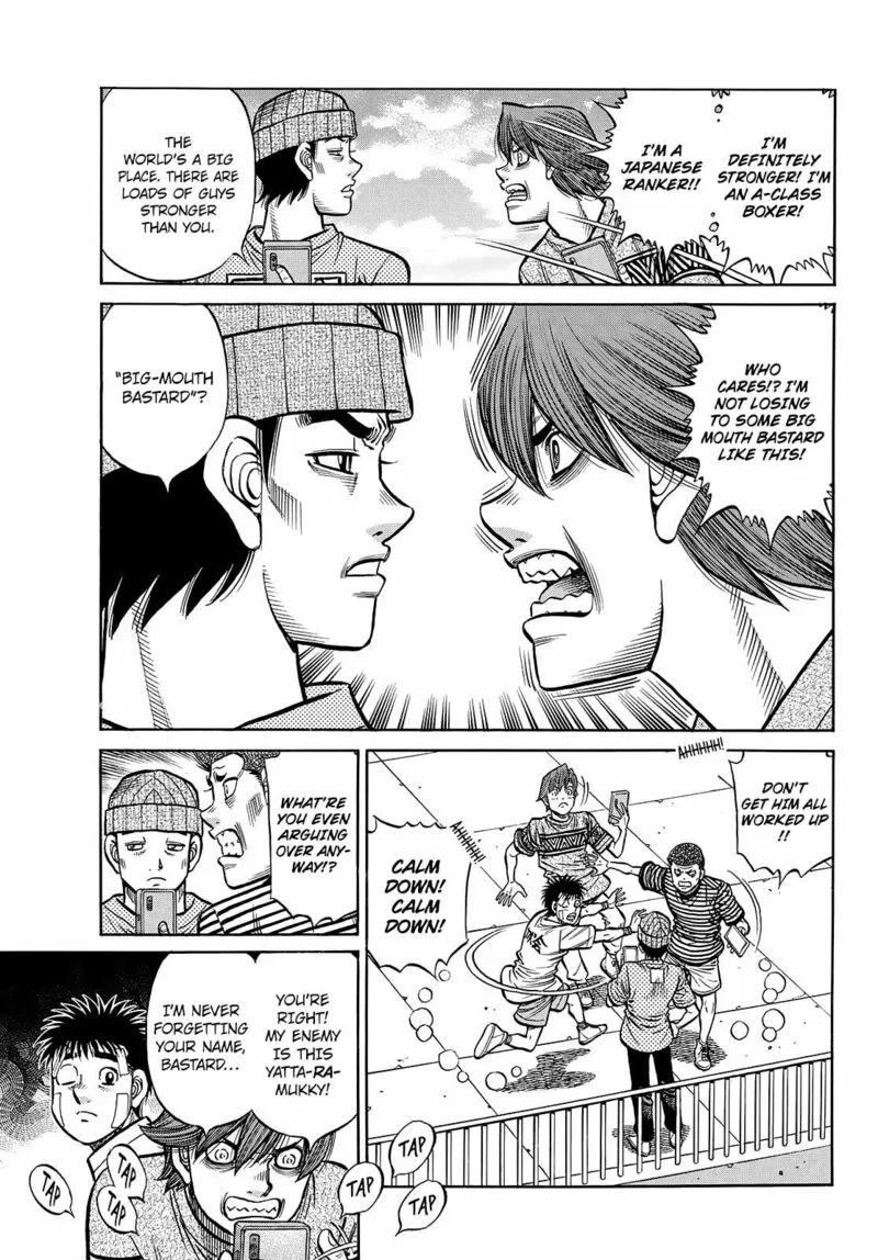 Hajime no Ippo Chapter 1442 page 3