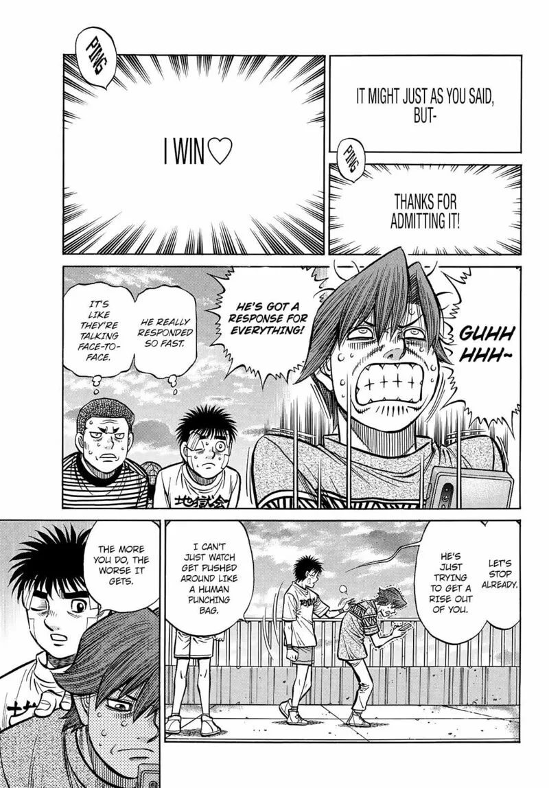 Hajime no Ippo Chapter 1442 page 5
