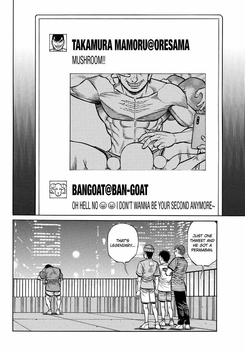 Hajime no Ippo Chapter 1443 page 8