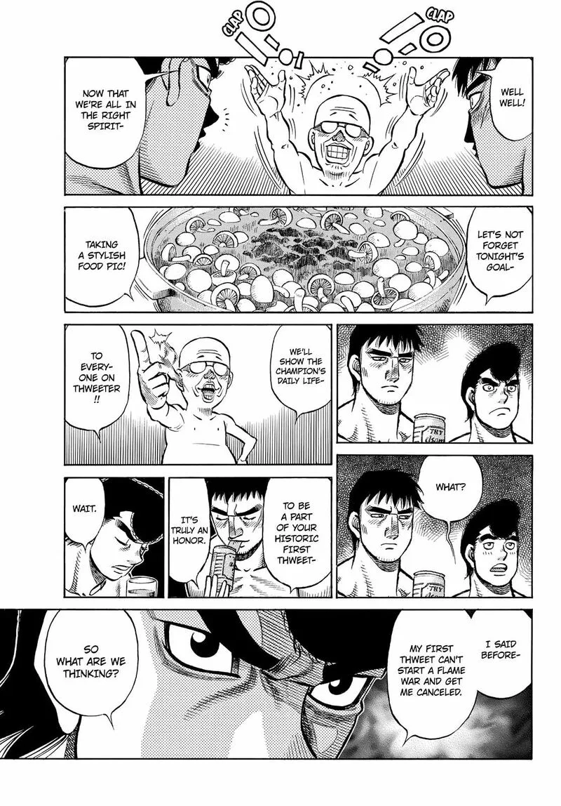 Hajime no Ippo Chapter 1443 page 3