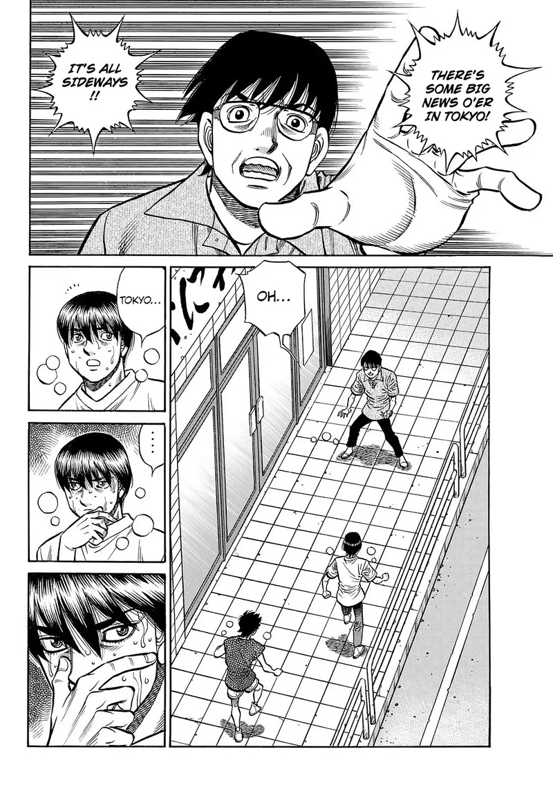 Hajime no Ippo Chapter 1444 page 4