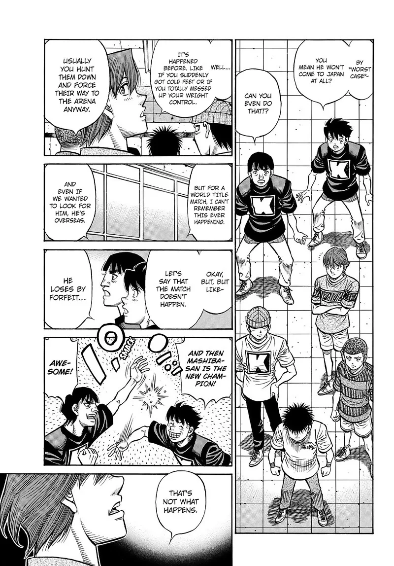 Hajime no Ippo Chapter 1444 page 9