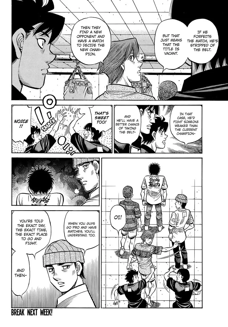 Hajime no Ippo Chapter 1444 page 10