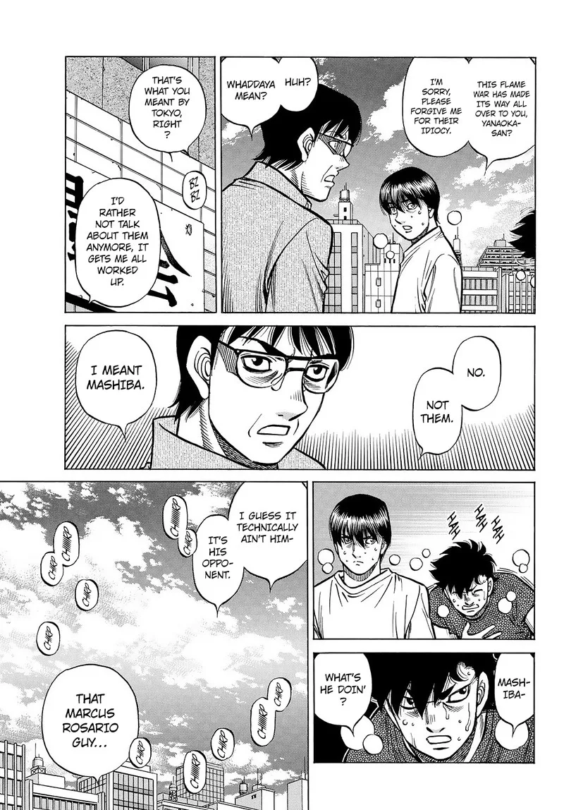 Hajime no Ippo Chapter 1444 page 5