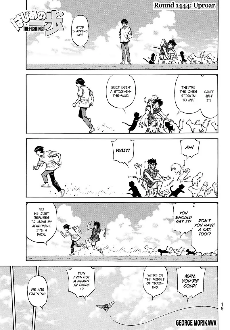 Hajime no Ippo Chapter 1444 page 3