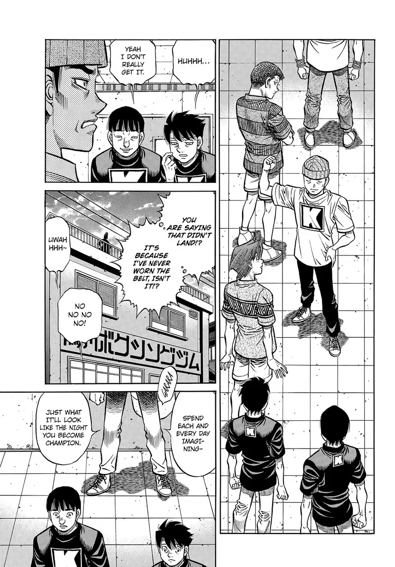 Hajime no Ippo Chapter 1445 page 5